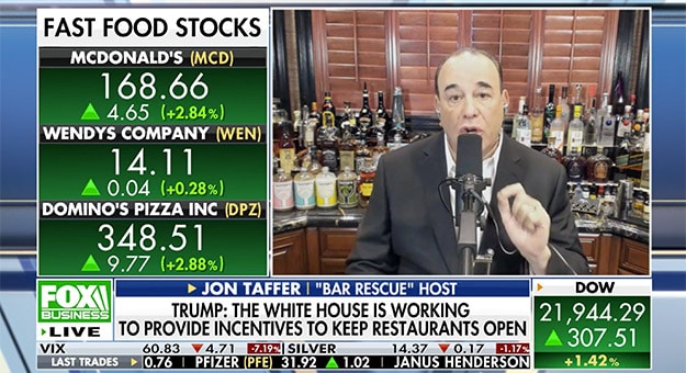 "Bar Rescue" host Jon Taffer discusses how restaurants will struggle after reopening